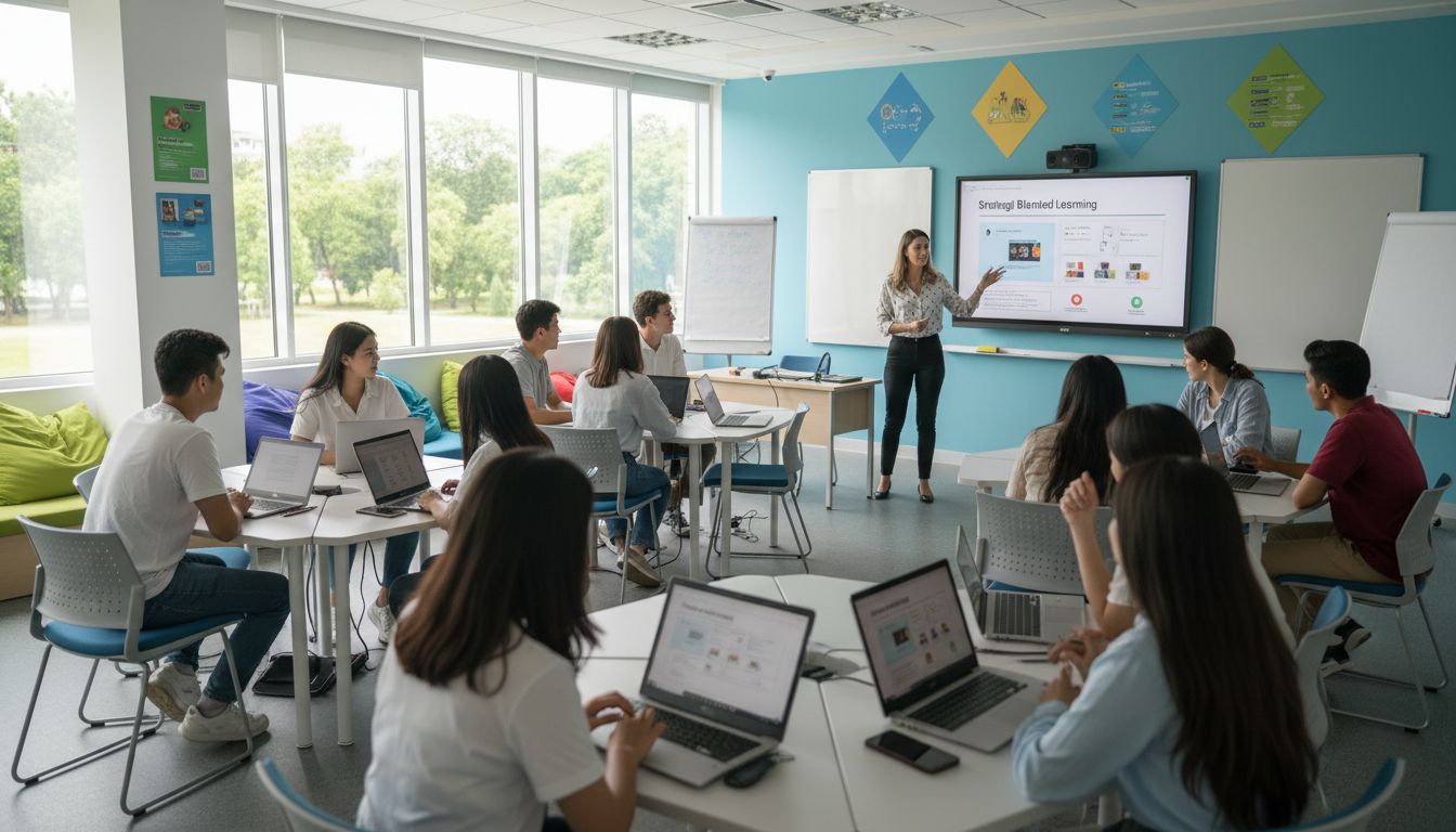 Strategi Blended Learning: Menyeimbangkan Tatap Muka dan Pembelajaran Digital