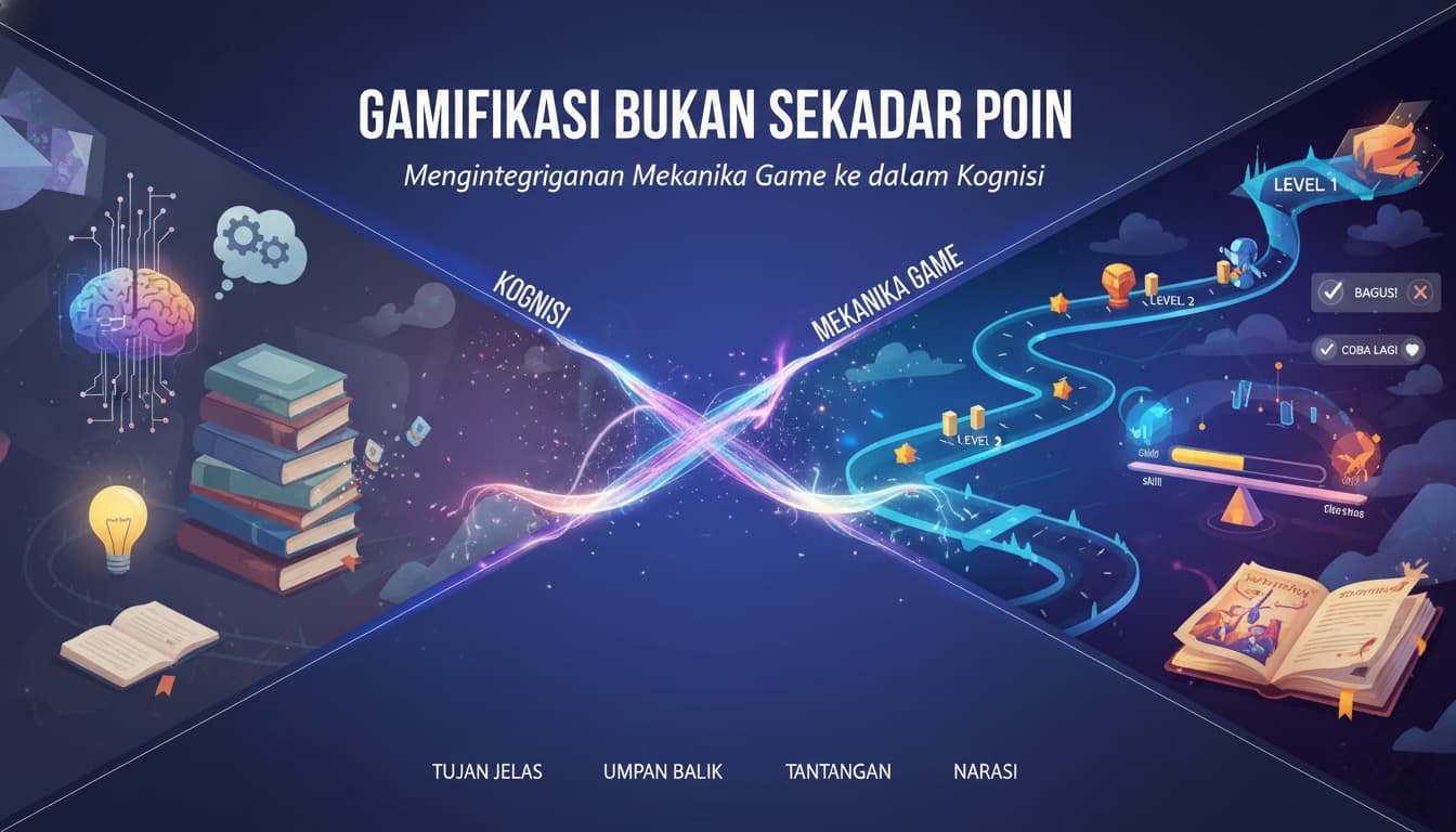 Gamifikasi Bukan Sekadar Poin: Mengintegrasikan Mekanika Game ke dalam Kognisi
