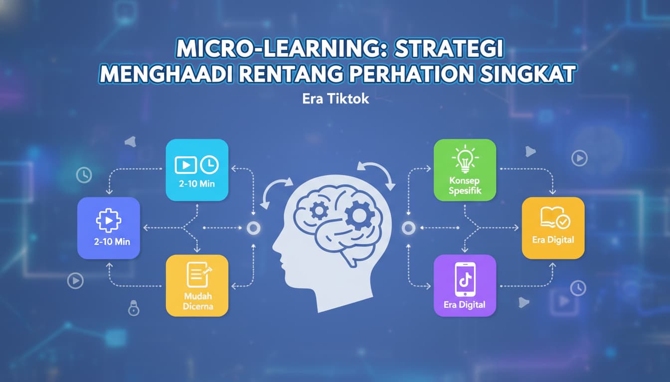 Micro-Learning: Strategi Menghadapi Rentang Perhatian Singkat di Era TikTok